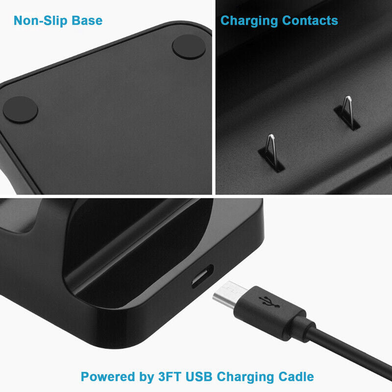 ny til Xbox One Play and Charge Kit Genopladelig batteripakke og opladningsdock