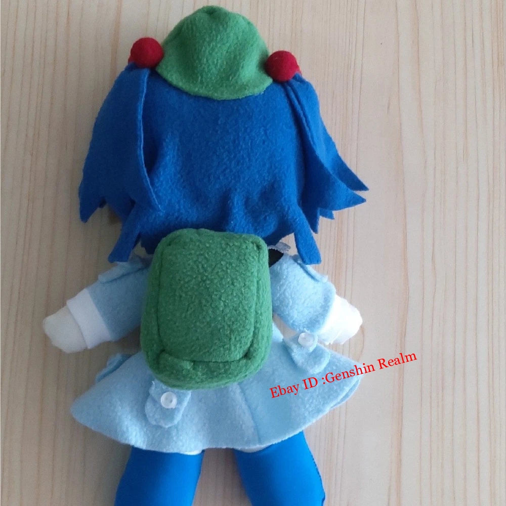 Anime Touhou Project Fumo Series Kawashiro Nitori Stand Plush Doll Toy Gift 07FC0E-D4 - KOEEK