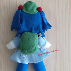 Anime Touhou Project Fumo Series Kawashiro Nitori Stand Plush Doll Toy Gift 07FC0E-D4 - KOEEK