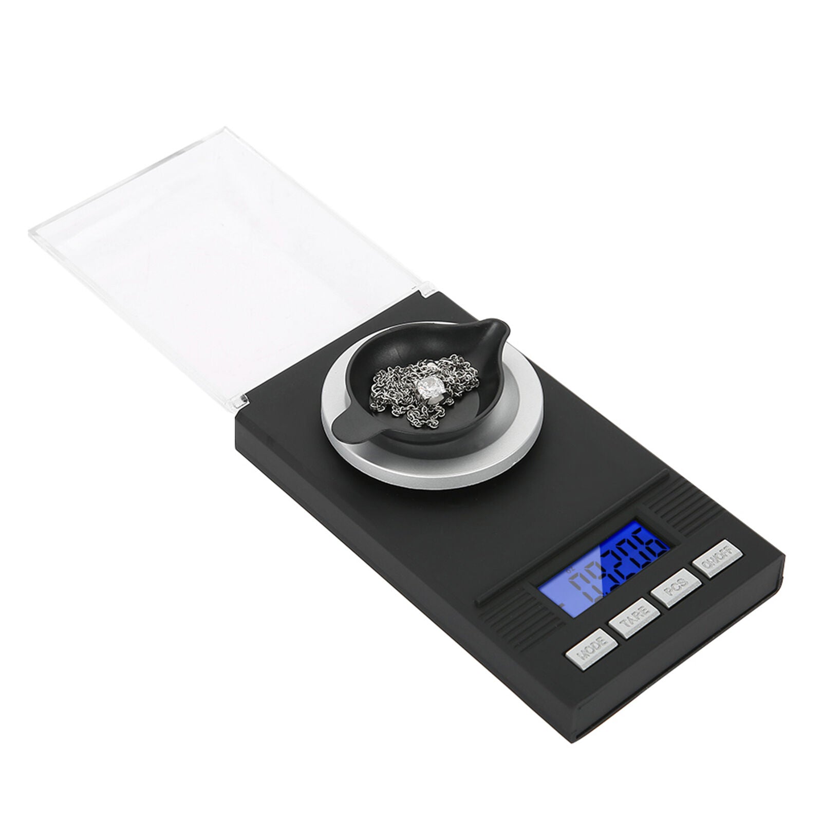 new Mini Portable High Accuracy 0.001g Pocket Jewelry Scale With LED Digital HGF koeek - KOEEK