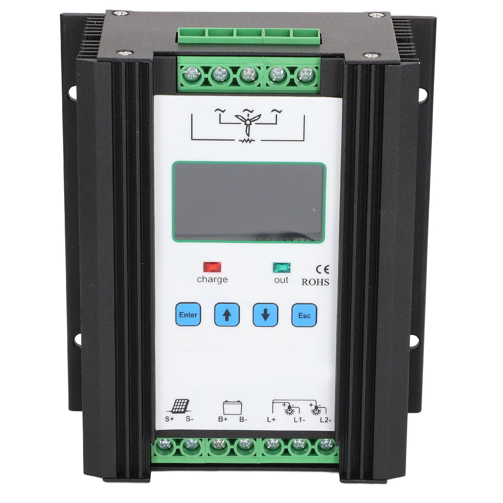 new Wind Solar Hybrid Controller Intelligent Control Wind Solar Regulator 12V 24V koeek - KOEEK