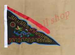 5pc Taoist Flag Customs Breaking Flag Five Dragon Flag Xianjia Five Color Flag 07FC0E-D4 - KOEEK