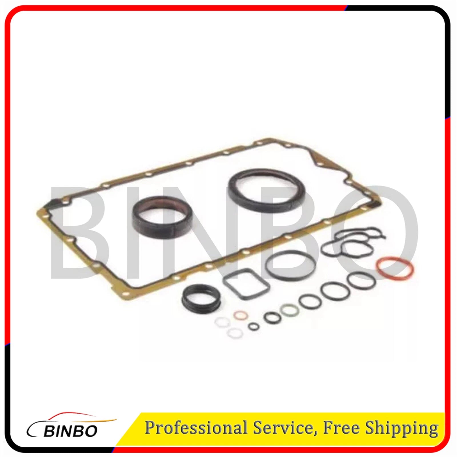 Lower Oil Pan Gasket Set for BMW E87 E88 E90 120i 320i X3 2.0L N46B20 N42B20 07FC0E-D4 - KOEEK