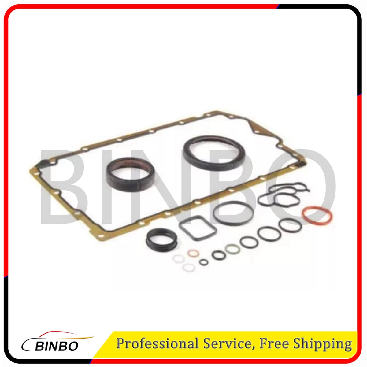 Lower Oil Pan Gasket Set for BMW E87 E88 E90 120i 320i X3 2.0L N46B20 N42B20 07FC0E-D4 - KOEEK