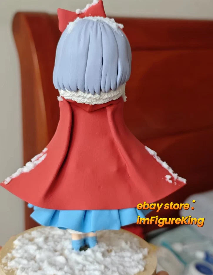 10cm Black Souls Snow White Custom Clay Figurine With Dust Cover And Base 07FC0E-D4 - KOEEK