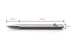 EDC Solid TC4 Titanium Alloy Bolt Ballpoint Business Office Singnature Pen 07FC0E-D4 - KOEEK