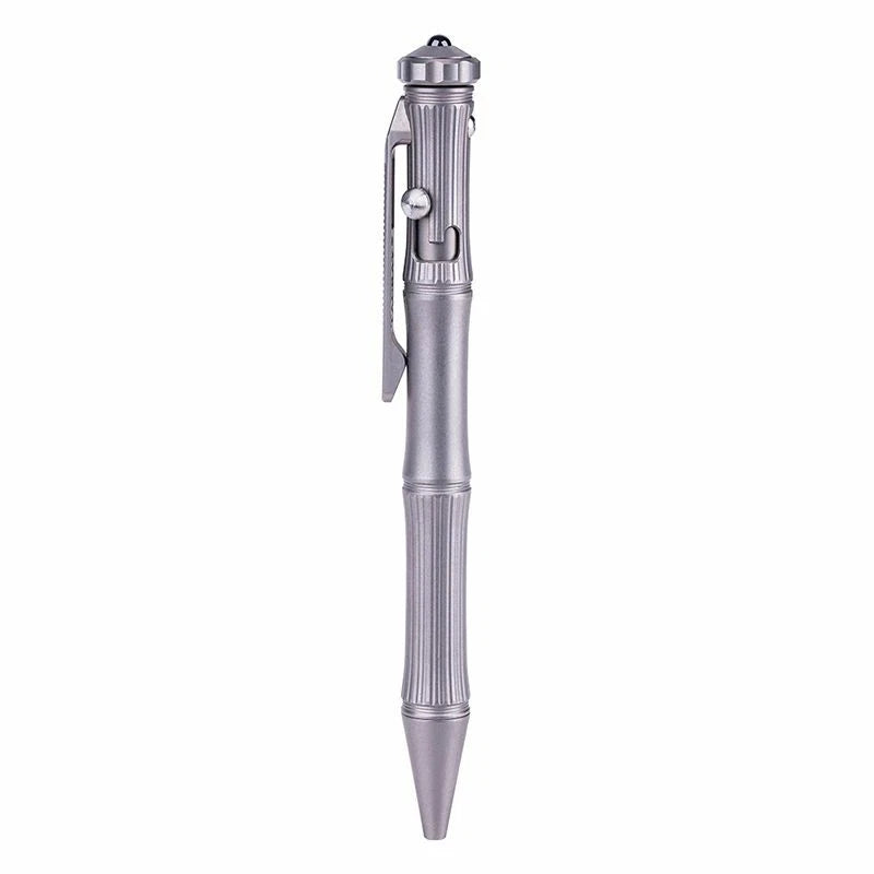 Solid Titanium Alloy Ballpoint Gyroscope Toy EDC Pocket Pen Fidget Spinner Pen 07FC0E-D4 - KOEEK