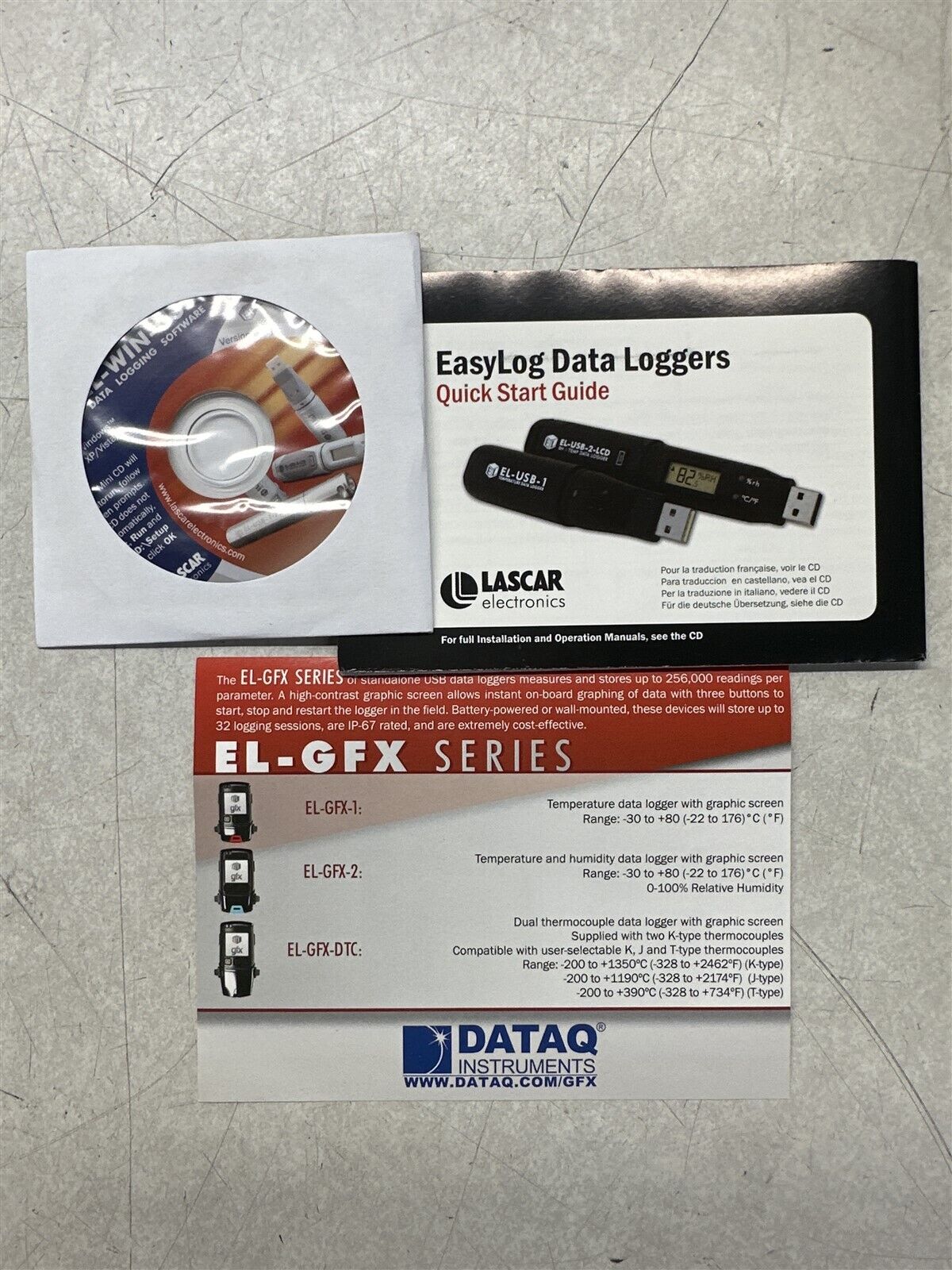 ny Lascar Electronics El-usb-1 USB Temperatur Data Logger D23