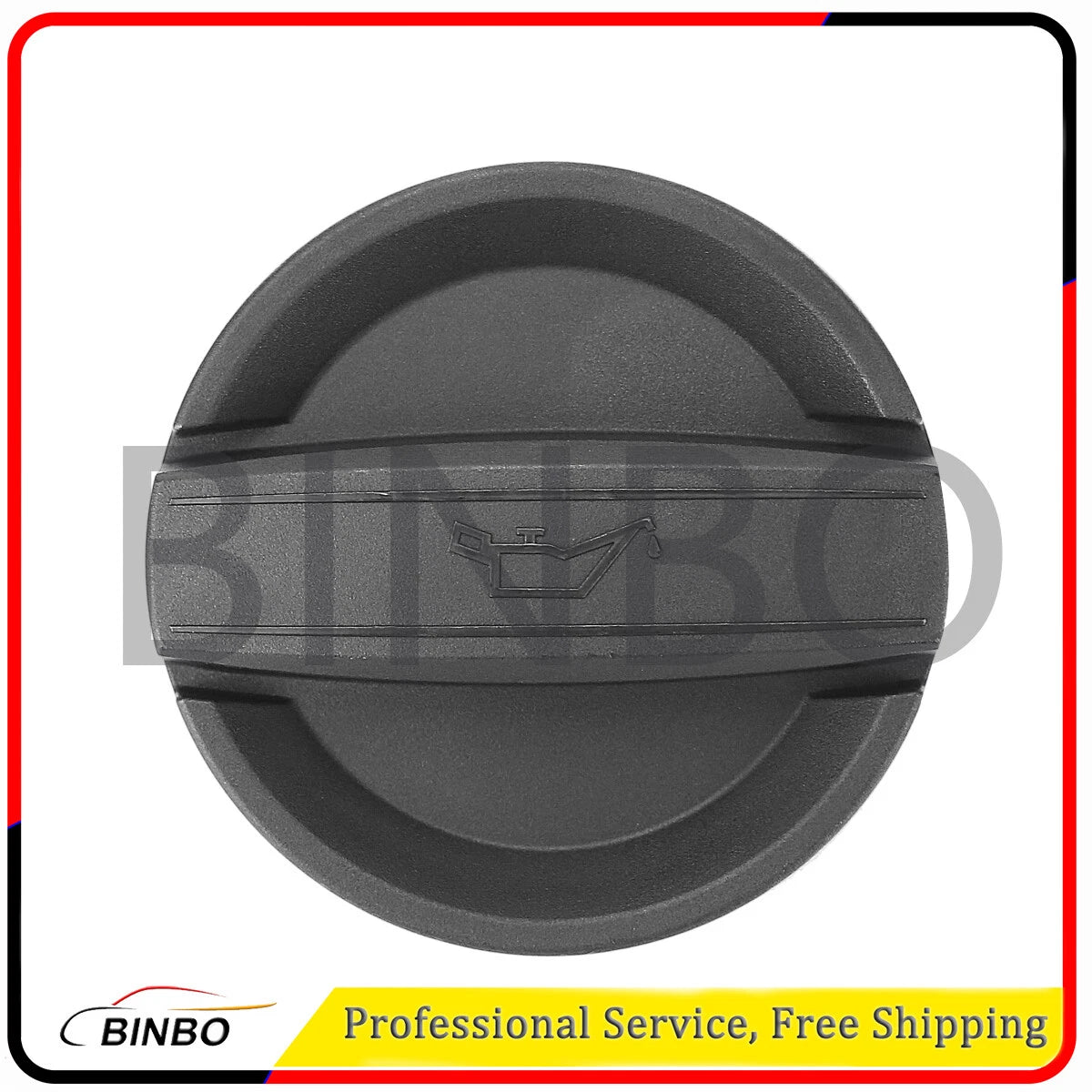 Black Oil Filler Cap Cover 11128655331 Replacement for BMW E88 E90 E60 E63 E65 07FC0E-D4 - KOEEK
