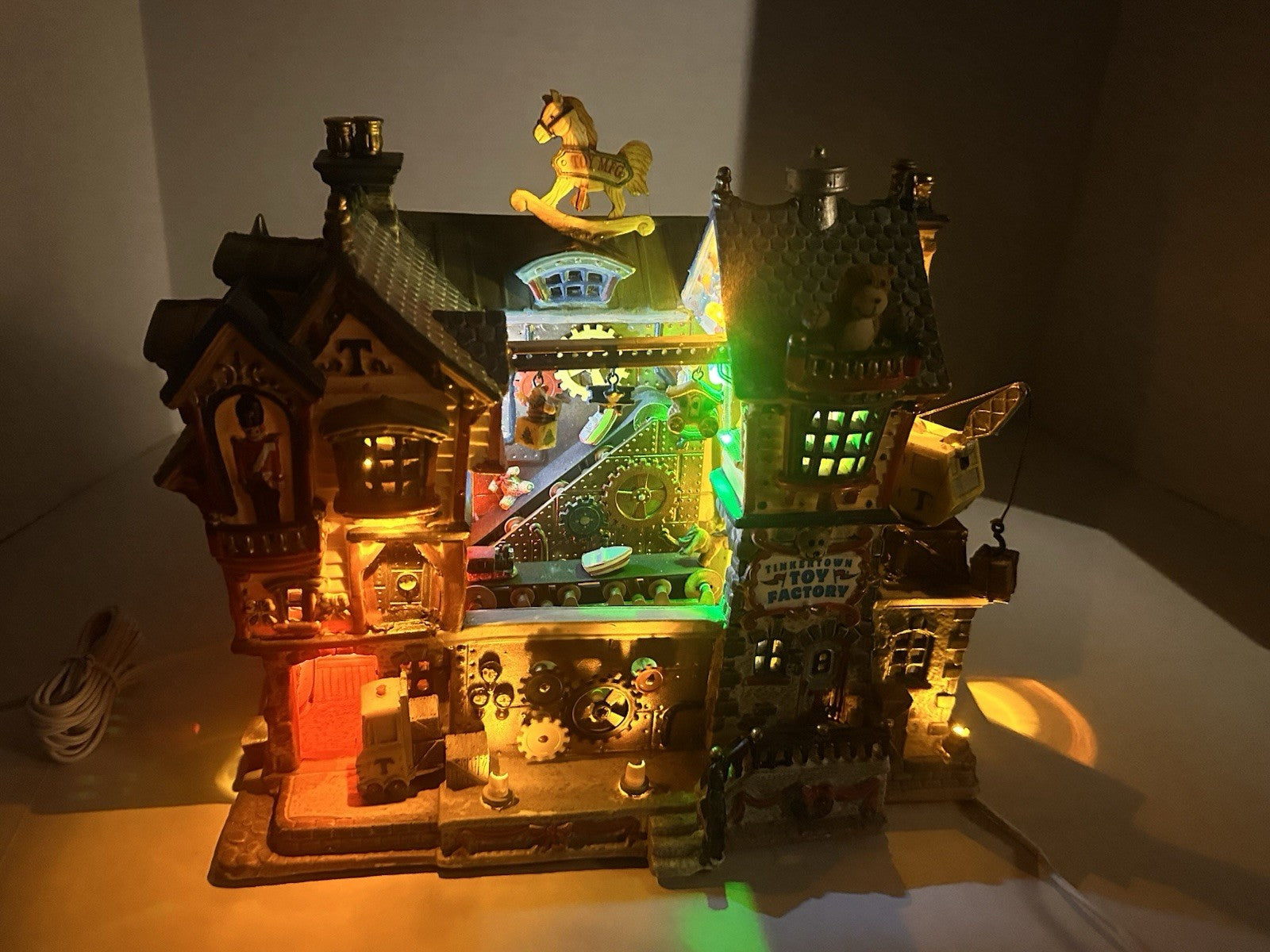 2005 Lemax Tinkertown Toy Factory No. 55260 Lighted & Animated Building Orig Box LEMAX - KOEEK