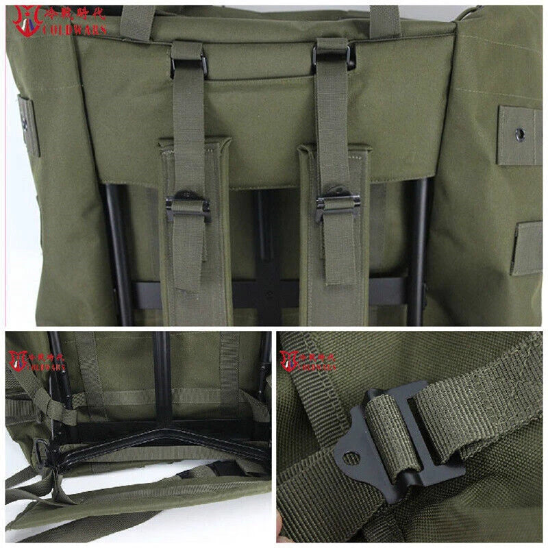 US ALICE Field Pack w/ Shoulder Straps Backpack Rucksack Medium LC1 OD Green 07FC0E-D4 - KOEEK
