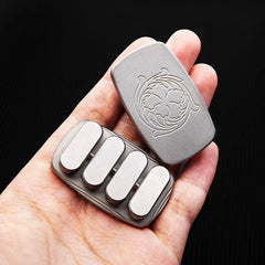 Seesaw Metronome Card Hand Fidget Adult EDC Stress Relief Bang-Bang Rhythm Card 07FC0E-D4 - KOEEK