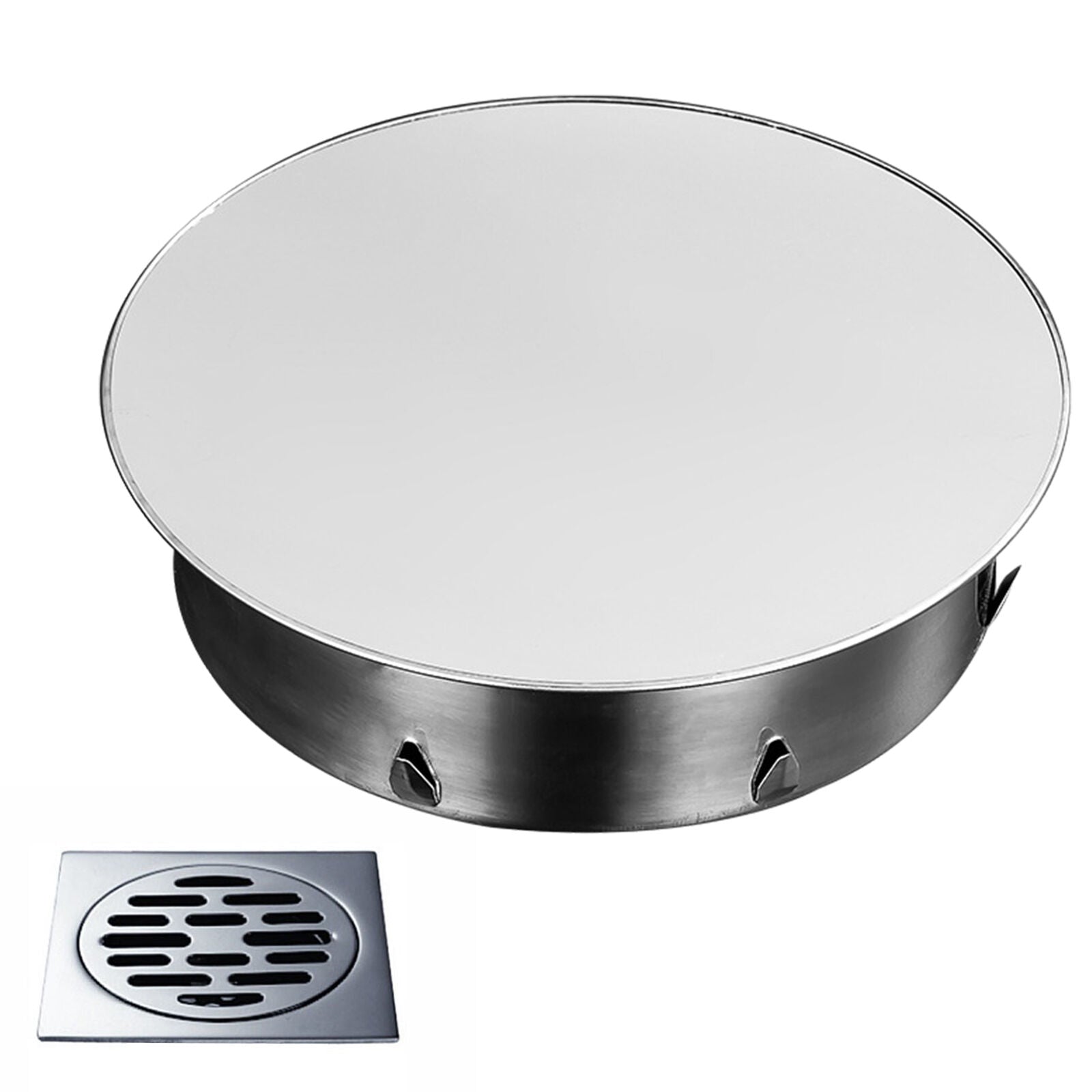 new Stove Pipe Cover Stainless Steel Flat Stove Pipe Cover for Odor Prevention koeek - KOEEK