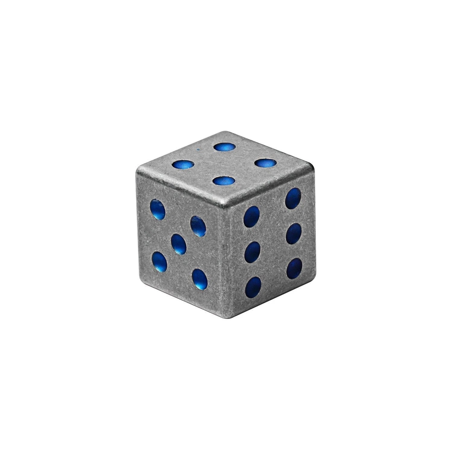 Titanium Alloy Toy Adult Dice Toy Entertainment Supplies Outdoor EDC Key Pendant 07FC0E-D4 - KOEEK