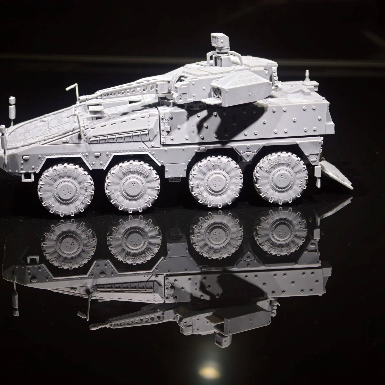 3D Printed 1/35 GTK BOXER Armored Vehicle RCT-30 IFV Unpainted Model Kit 07FC0E-D4 - KOEEK