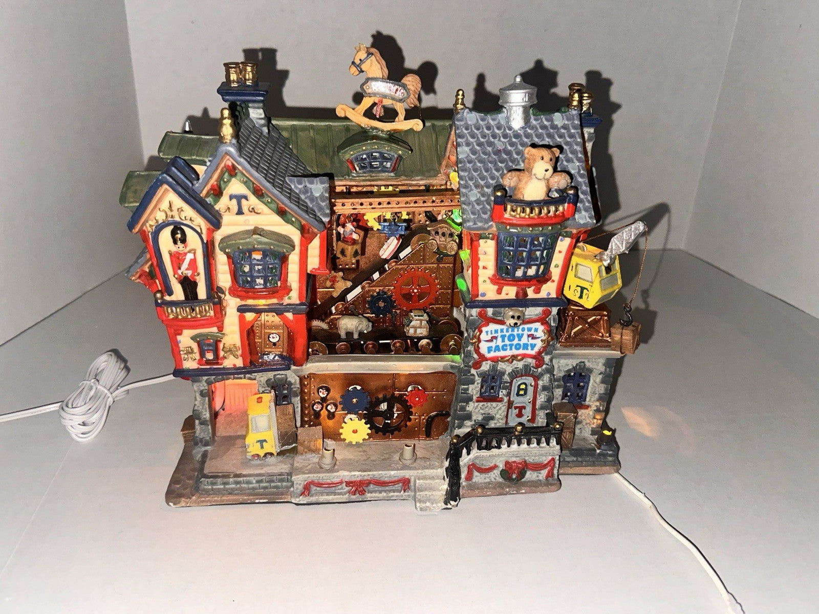 2005 Lemax Tinkertown Toy Factory No. 55260 Lighted & Animated Building Orig Box LEMAX - KOEEK
