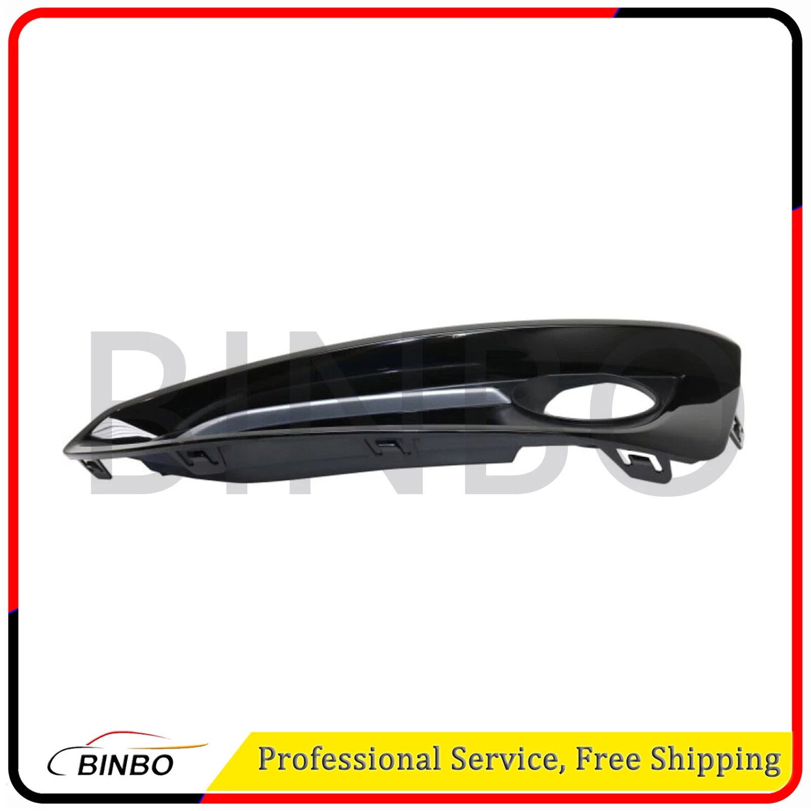 Set of 2 Fog Light Trims Driving Lamp Front Driver & Passenger Side for BMW Pair 07FC0E-D4 - KOEEK
