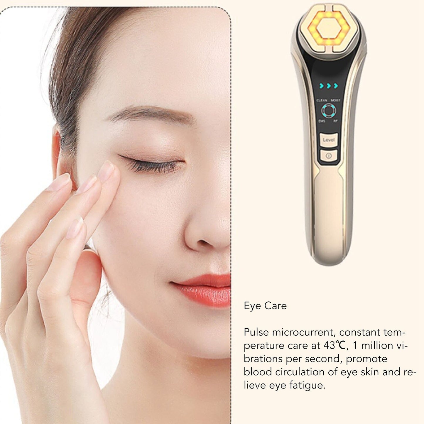 ny Rf Radio Frequency Facial Machine Bright Skin Negative Ion Facial Device