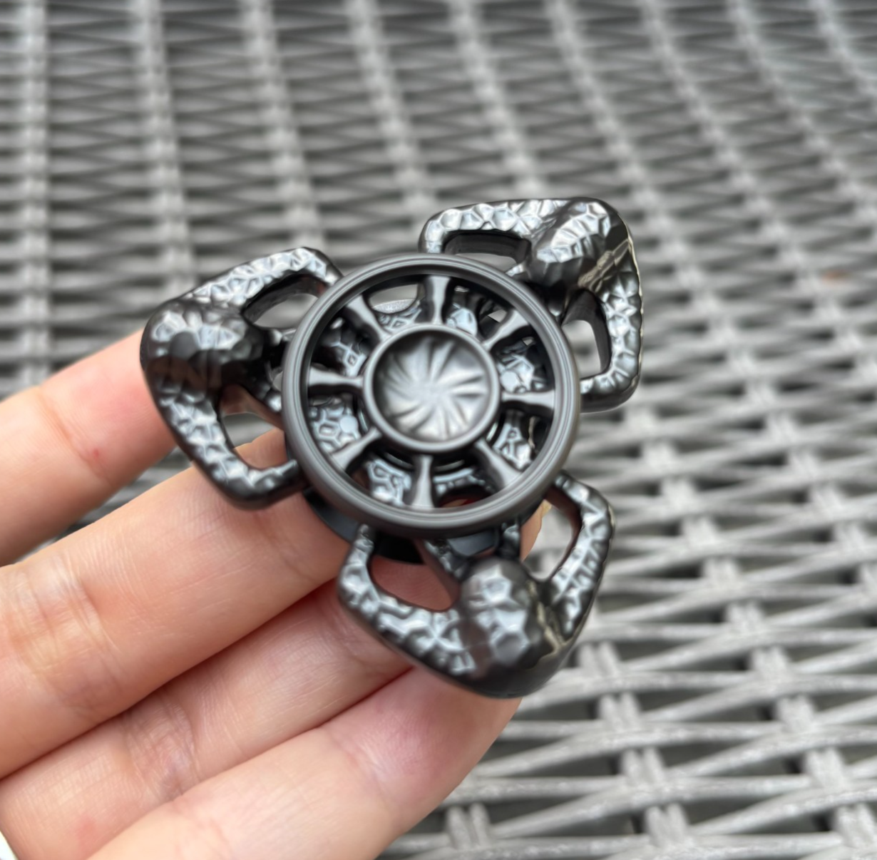 EDC Fidget Spinner Flame Butterfly Hand Spinner Stress Relief Toy Anxiety Toys 07FC0E-D4 - KOEEK