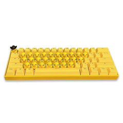 Yellow Cute Duck Mechanical Keyboard Press Crow USB Interface Handmade Keyboard 07FC0E-D4 - KOEEK