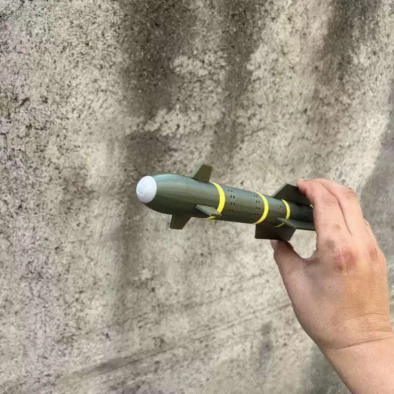 1:6 AGM-114 Air-to-Ground Missile Model / Sci-Fi Prop Replica Toy 07FC0E-D4 - KOEEK