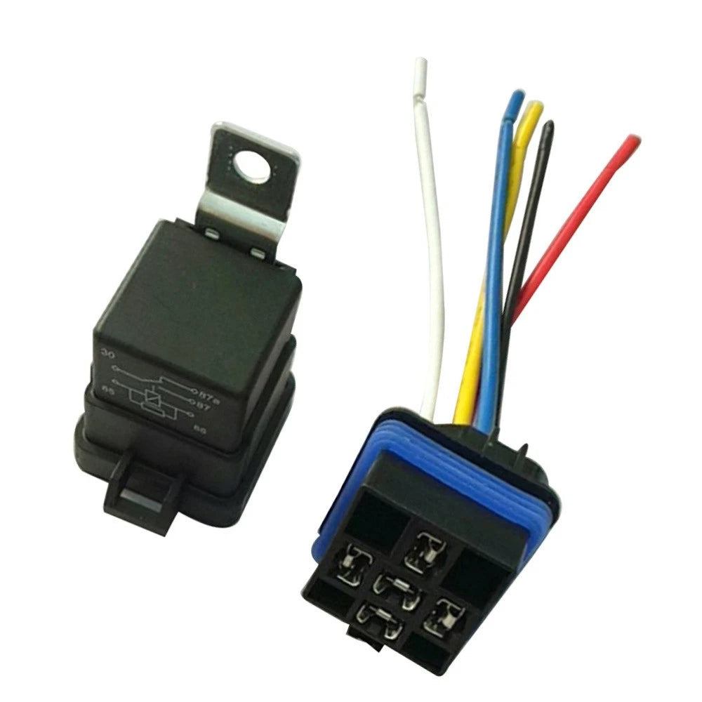 12 V Waterproof Socket Trailer Connector Bracket Automotive Truck Relay 07FC0E-D4 - KOEEK