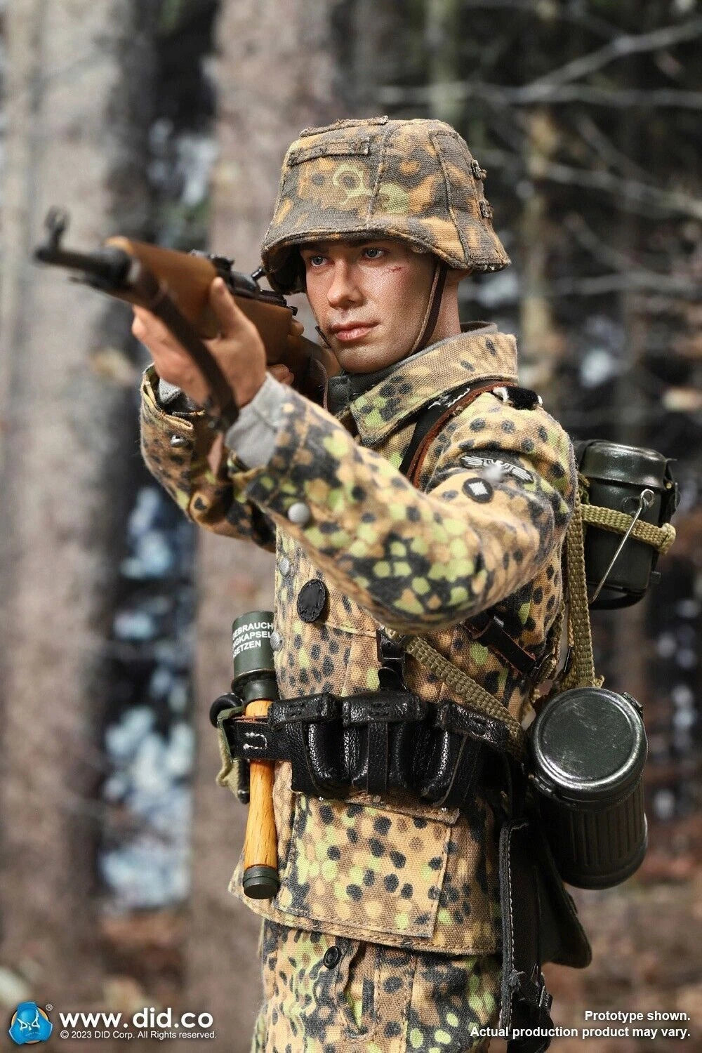 DID D80171 WWII Army German 12th Panzer Division Lio 1/6 Soldier Action Figure DID - KOEEK
