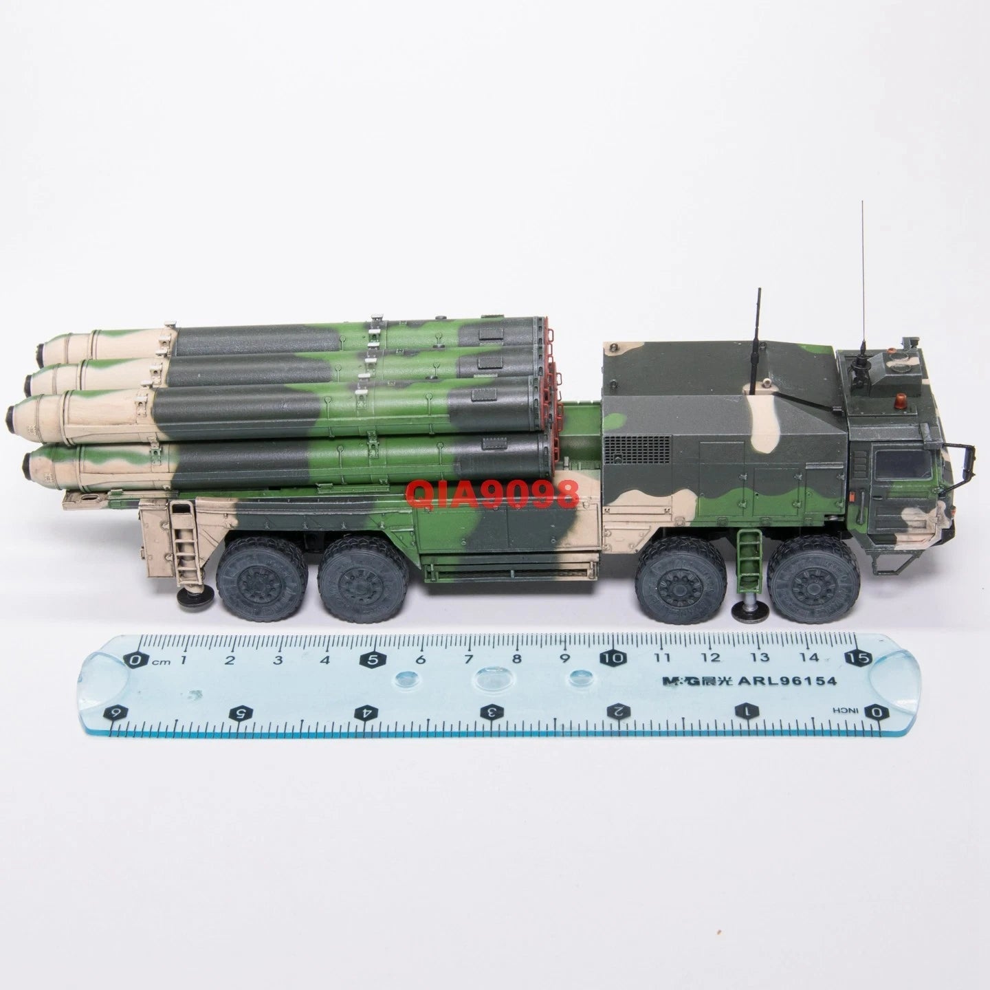 1/72 Scale China PLA HQ-19 Air Defense Missile System Resin Camouflage Model 07FC0E-D4 - KOEEK