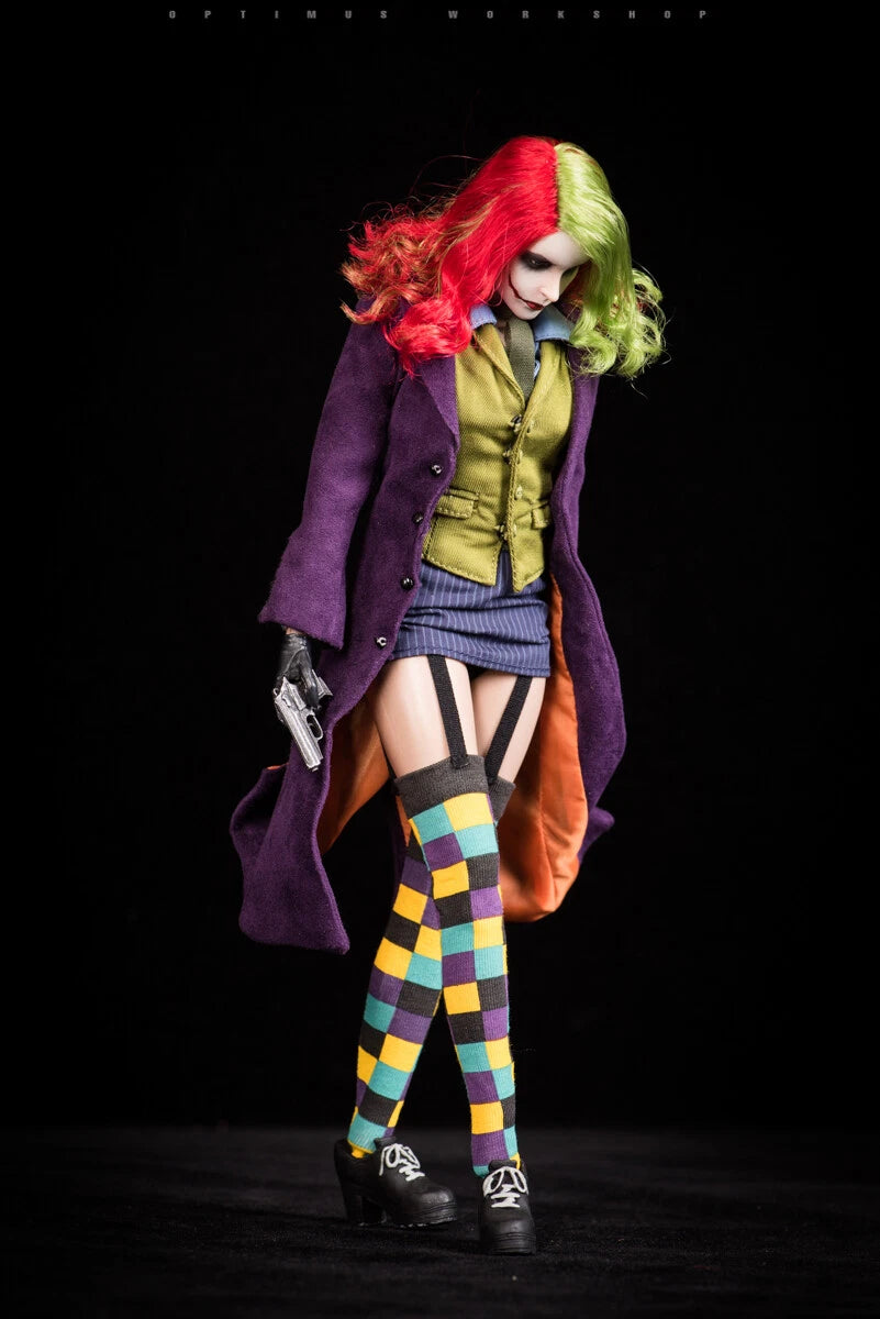 WOLFKING Female Joker Action Figure 1/6 Scale Model Toy WK89008A IN STOCK WOLFKING - KOEEK