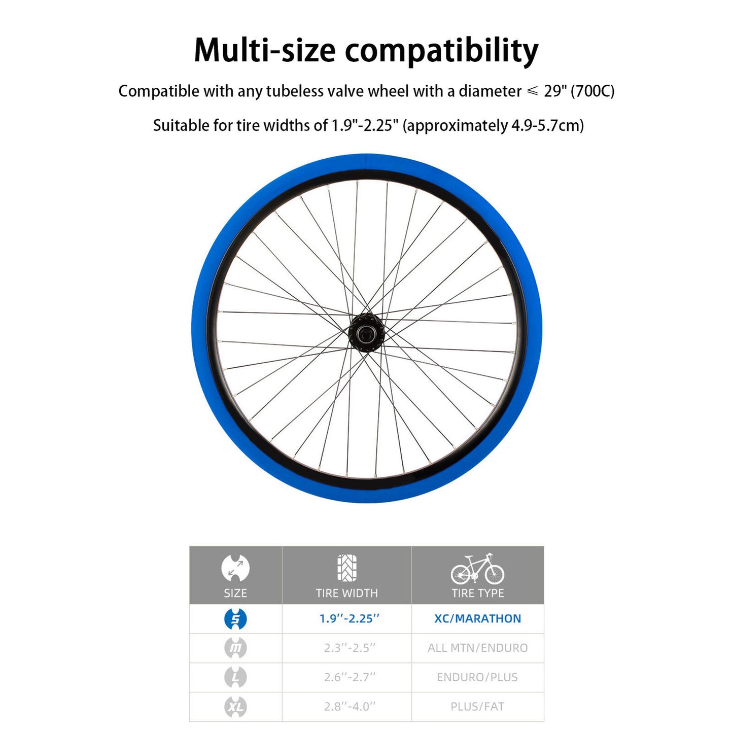 new Bike Tire Insert Portable Durable Air Liner MTB Insert Tubeless Bike Tire Insert koeek - KOEEK