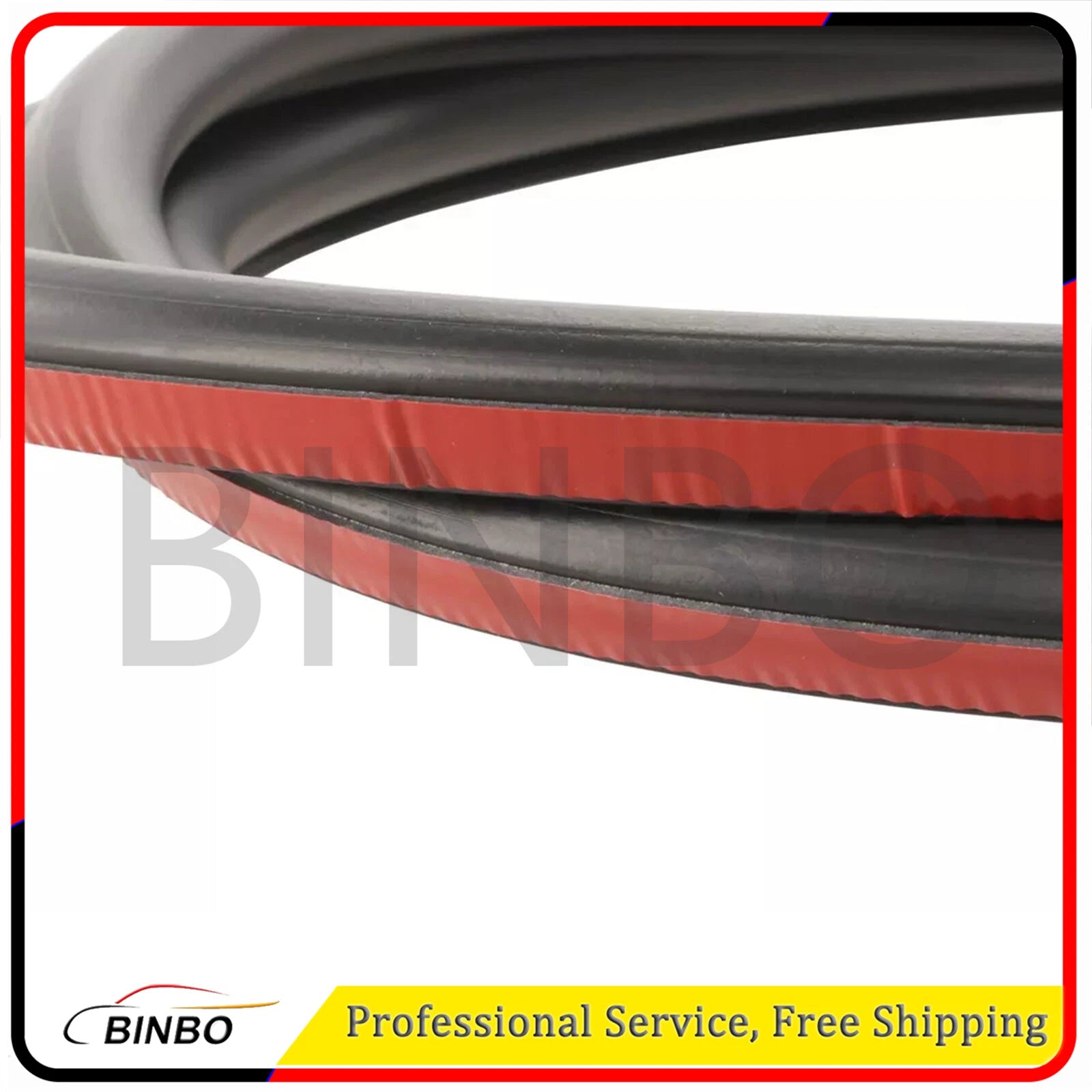 Rear Door Seal Weatherstrip 51357258330 For BMW F30 F80 M3 3-Series 320i 328i 07FC0E-D4 - KOEEK