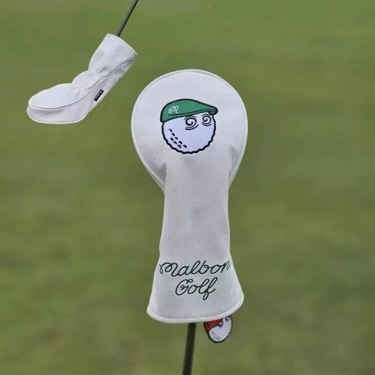 Green White Driver Wood Hybrid Cover 135UT Golf Club Headcover 07FC0E-D4 - KOEEK