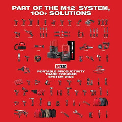 ny Milwaukee Tool 48-11-2440 M12 Redlithium Xc 4.0 batteripakke med udvidet kapacitet