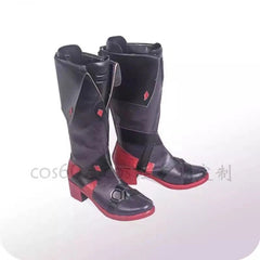 TouHou Project Remilia Scarlet Heels Shoes Long Boots Cosplay Anime Props 07FC0E-D4 - KOEEK