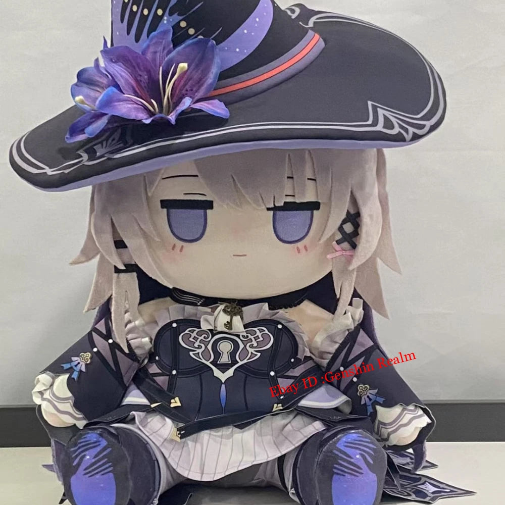 Anime Honkai: Star Rail Herta Sitting Position Plush Toy Throw Pillow Gift 40cm 07FC0E-D4 - KOEEK