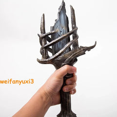1/1 Lord Of The Rings Sauron's Broken Sword Metal Model Ornament Replica Props 07FC0E-D4 - KOEEK