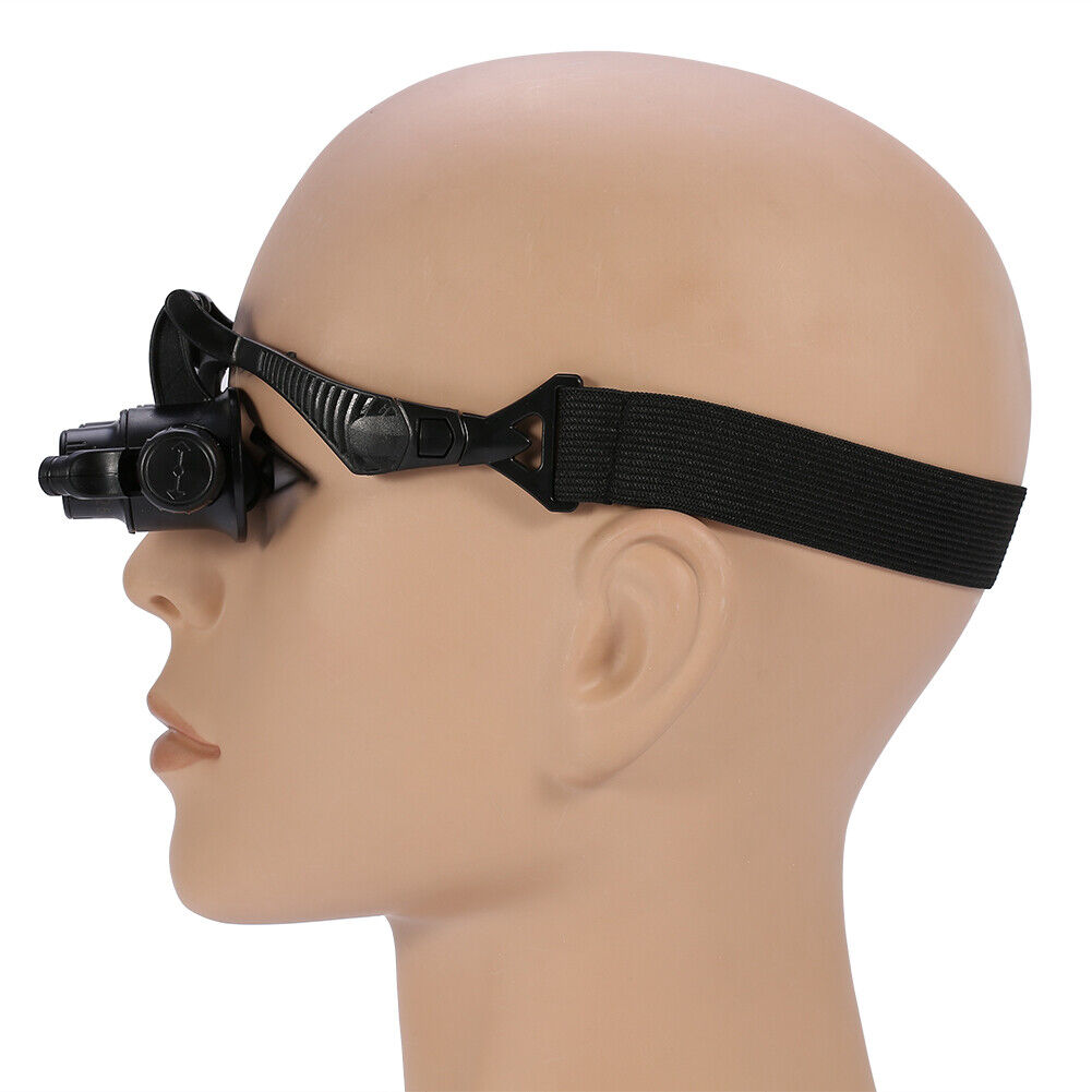 new Head Wearing Magnifying Lens Double Eye Jewelry Watch Repair Loupe Glasses HGF koeek - KOEEK