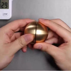 Titan Ball Metal Puzzle Disentanglement IQ Game Gadgets Stress Relief Gift 07FC0E-D4 - KOEEK