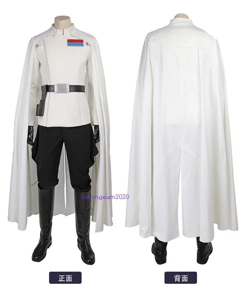 Rogue One A Star Wars Story Orson Krennic Cosplay Costume Dress Outfit Halloween 07FC0E-D4 - KOEEK