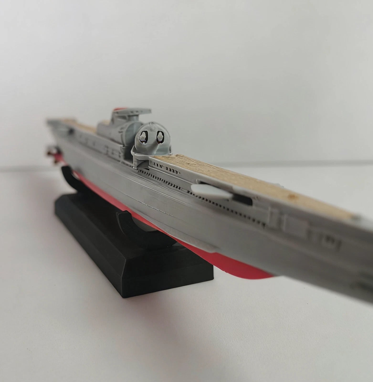 French SubmarineSurcouf WWII Largest Cruiser Submarine Heavy Guns Finished Model 07FC0E-D4 - KOEEK
