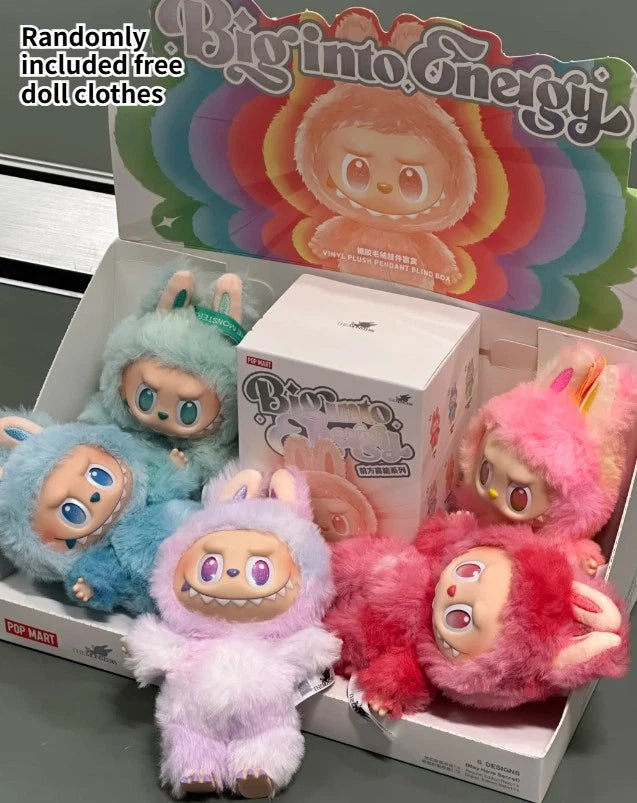 Collectible POPMART The Monster Big into Energy Vinyl Plush Blind Box-Random Toy 07FC0E-D4 - KOEEK