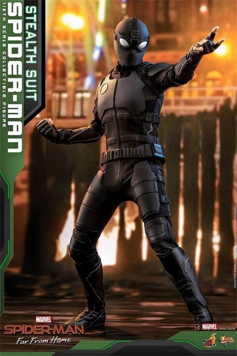 Hot Toys MMS541 Spider-man Far From Home Stealth Suit Deluxe Ver. 1/6 Figure Toy HOT_TOYS - KOEEK