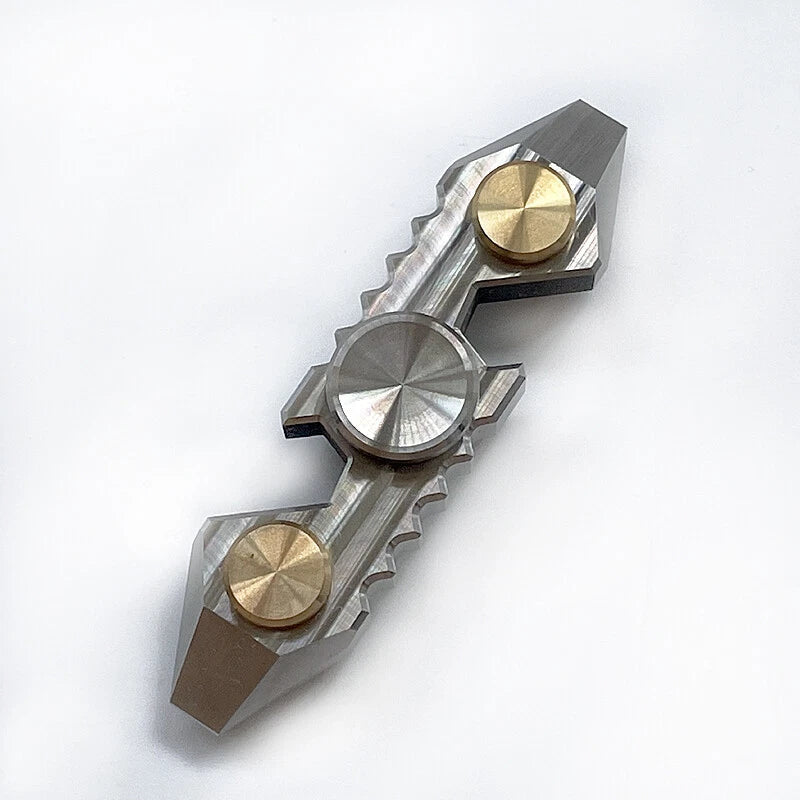 TITANER Titanium Gyroscope Fingertips Spinning Top Gearwheel Toy Pry Bar Tool 07FC0E-D4 - KOEEK