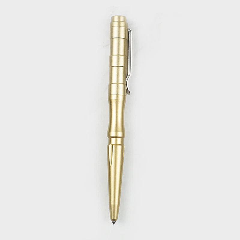 Aluminum Alloy Tool EDC Toy Pen Tungsten Steel Head Portable Pen W/clip Gift 07FC0E-D4 - KOEEK