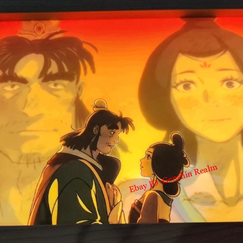 Anime Black Myth: Wukong Zhu Bajie Night Lamp Decor Light Picture Luminous 07FC0E-D4 - KOEEK