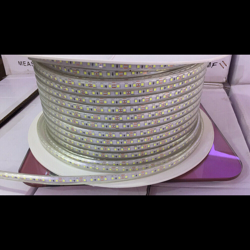 1-15M 24V 2835 120LED/M IP67 White Waterproof Flexible Rope Sign LED Strip Light 07FC0E-D4 - KOEEK
