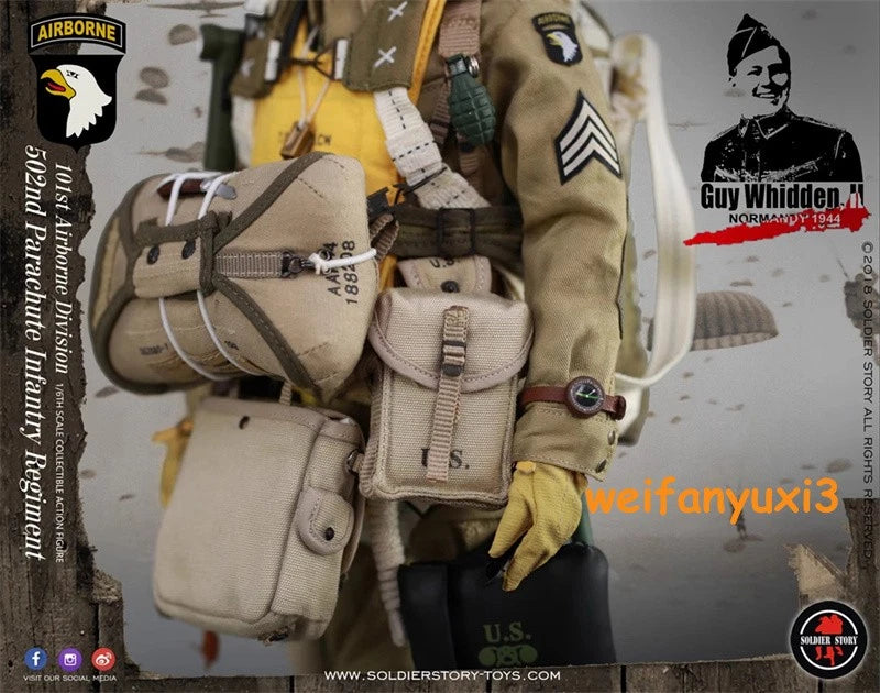 SoldierStory 1/6 WWII 101ST AIRBORNE DIVISION 502 Parachute Infantry WHIDDEN II SOLDIERSTORY - KOEEK