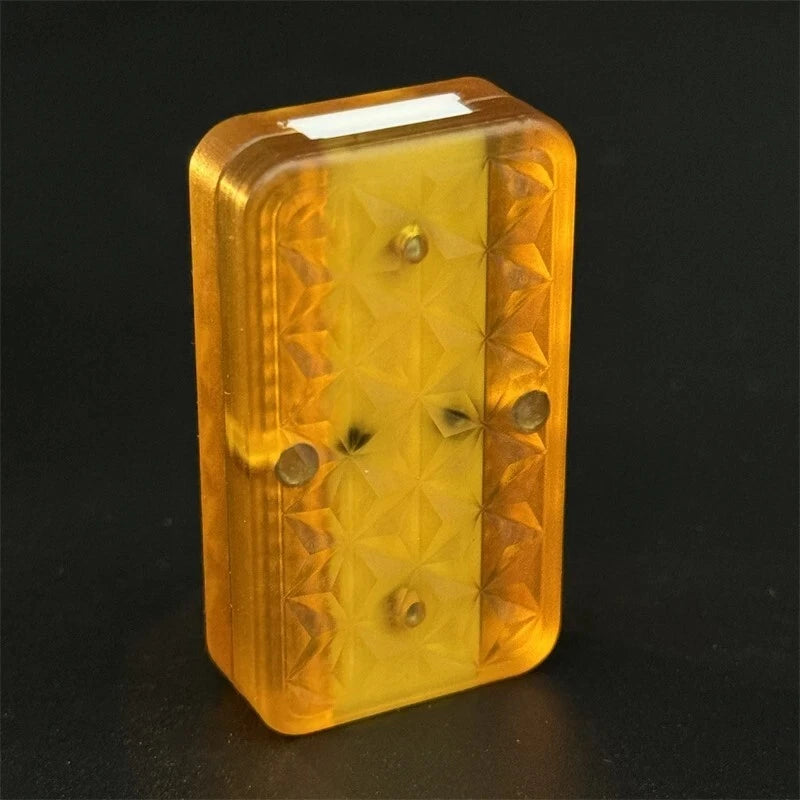 Exquisite PEI Fidget Slider Mechanical Fidget EDC Toys Amber Stress Relief Toy 07FC0E-D4 - KOEEK