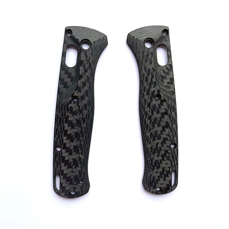 2PCS 3K Carbon Fiber Handle Scales Patch For Benchmade Bugout 535 07FC0E-D4 - KOEEK