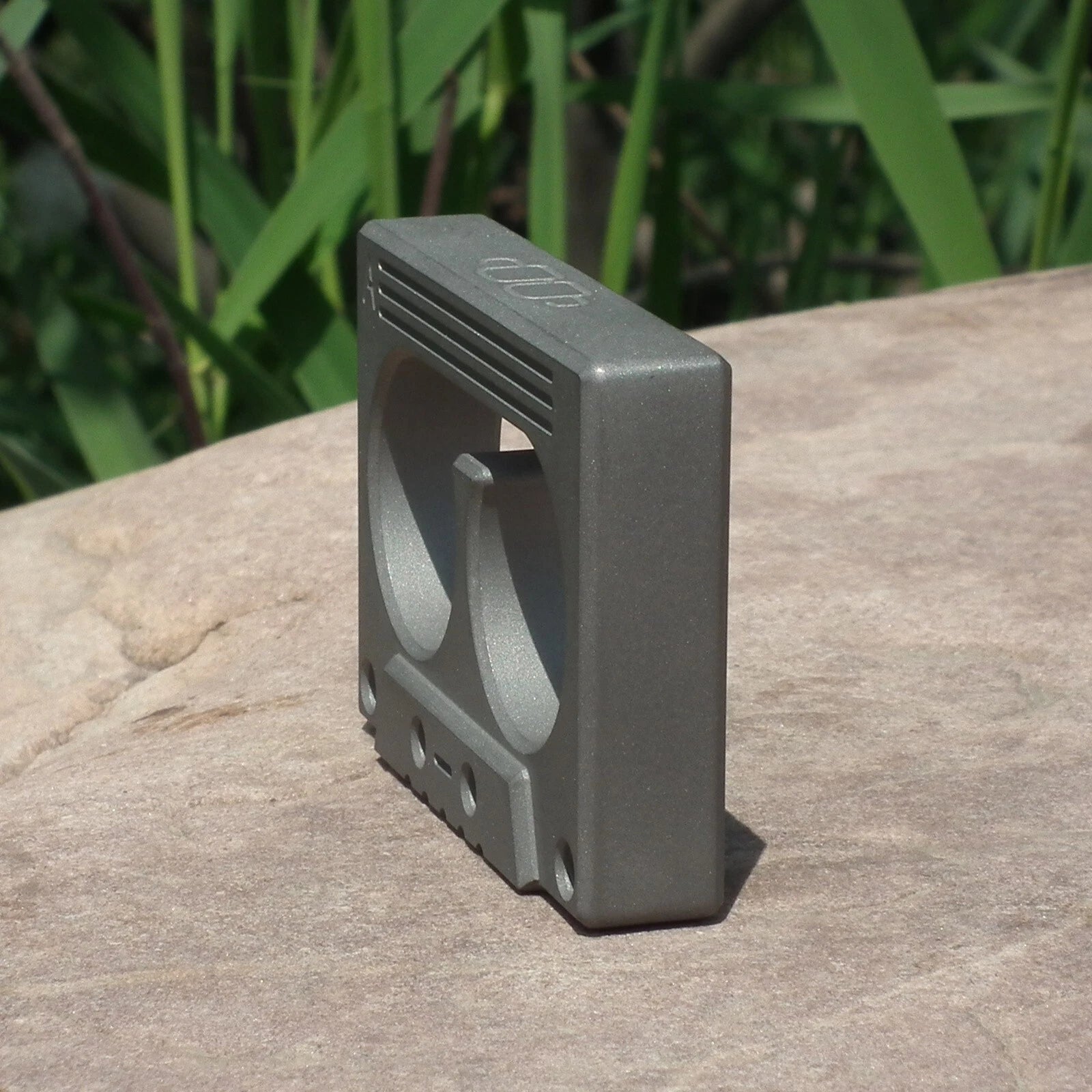 Outdoor Titanium EDC cassette tape display collect ornament garnish old times CD 07FC0E-D4 - KOEEK